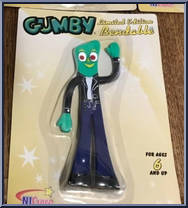 Biker Gumby from Gumby - Limited Edition manufactured by NJ Croce [Front]