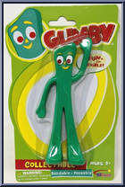 Gumby from Gumby - 2008 Green Cards manufactured by NJ Croce [Front]