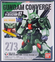 AMX-011S Zaku III Custom (Psyco Pressure Ver.) from Gundam Converge - 10th Anniversary Selection 02 manufactured by Bandai [Front]