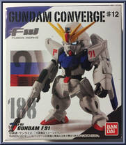 F91 Gundam F91 from Gundam Converge - Series 12 manufactured by Bandai [Front]