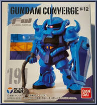 MS-07B Gouf from Gundam Converge - Series 12 manufactured by Bandai [Front]