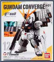 RX-93 Nu Gundam from Gundam Converge - Series 01 manufactured by Bandai [Front]
