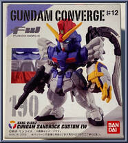 XXXG-01SR2 Sandrock Kai (EW) from Gundam Converge - Series 12 manufactured by Bandai [Front]