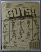 Torpedo Thomson from Guts! - Underwater Demolition Team manufactured by Mattel [Back]