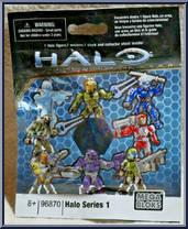 Covenant Elite (Green) from Halo - Blind Bags - Series  1 manufactured by Mega Bloks [Front]