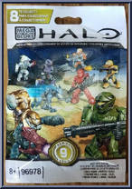 UNSC Spartan CIO (Red) from Halo - Blind Bags - Series  9 manufactured by Mega Bloks [Front]