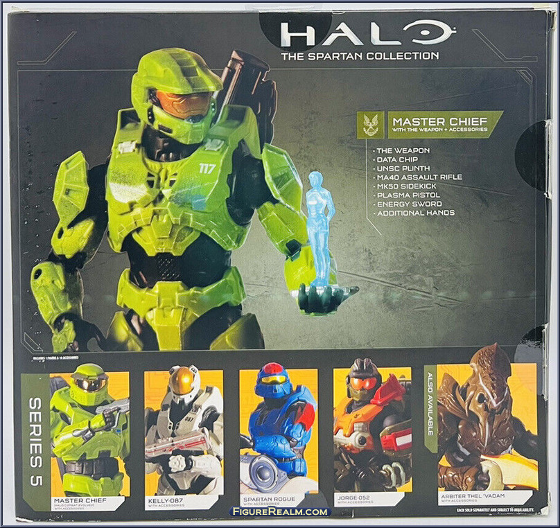 HALO Spartan ColectionnMaster Chief With ThenWeapon- factory Infinite Series 5