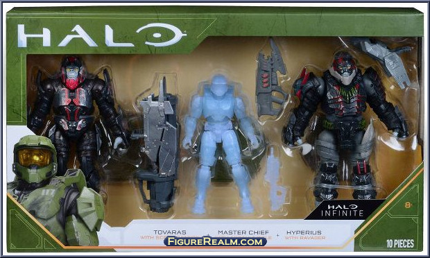 Tovaras / Master Chief / Hyperius - Halo Infinite - Box Sets - Jazwares ...