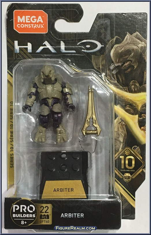 Arbiter - Halo - Series 10 - Mega Bloks Action Figure