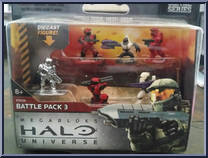 Battle Pack 3 from Halo - Metal Series manufactured by Mega Bloks [Front]