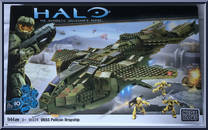 UNSC Pelican Dropship from Halo - Sets manufactured by Mega Bloks [Front]
