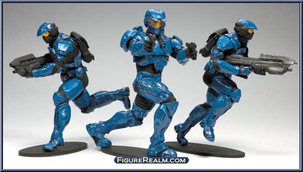 UNSC Troops (Blue) - Halo Wars - Heroic Collection 2 - McFarlane Action ...