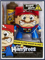 Pooper Mario from Hangrees - Basic Series manufactured by MGA Entertainment [Front]