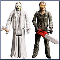 Ghost & Zombie from Haunt - Basic Series manufactured by Trick or Treat Studios [Loose]
