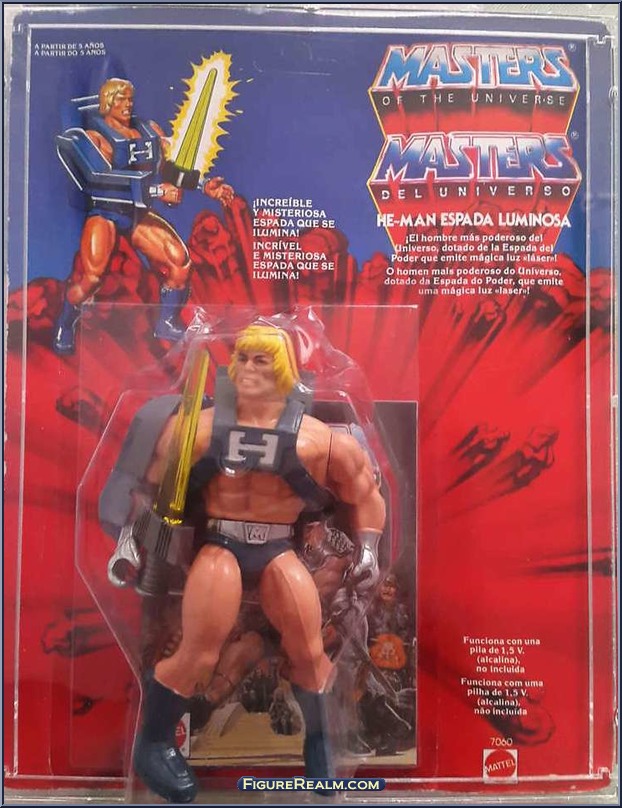 Laser-Power He-Man (Teeth) - He-Man - Masters of the Universe - Italy -  Mattel Action Figure