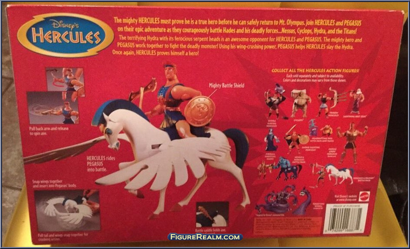 Hercules & Pegasus - Hercules - Battle Packs - Mattel Action