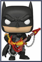 Batman (Death Metal) (Guitar Solo) from Heroes - DC Universe Pop! manufactured by Funko [Loose]