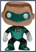 Green Lantern (Metallic) (Chase) from Heroes - DC Universe Pop! manufactured by Funko [Loose]