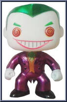 Joker (Metallic) (Chase) from Heroes - DC Universe Pop! manufactured by Funko [Loose]