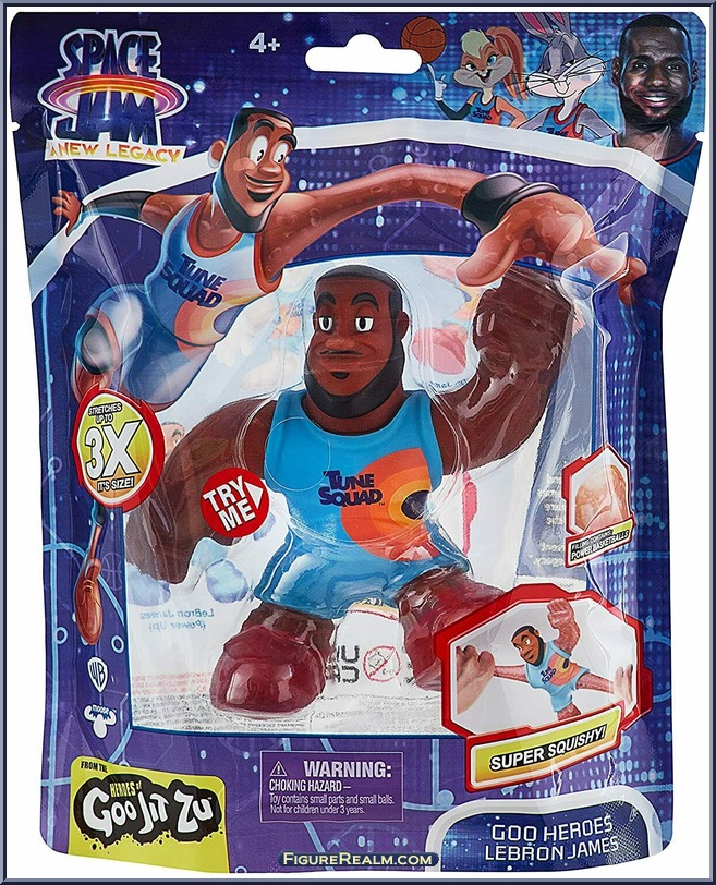 LeBron James (Squishy) - Heroes of Goo Jit Zu - Space Jam - Character ...