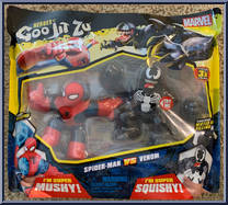 Spider-Man vs. Venom from Heroes of Goo Jit Zu - Versus manufactured by Character Options [Front]