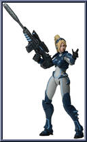 Nova from Heroes of the Storm - Series 1 manufactured by Neca [Loose]