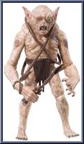 Grinnah the Goblin from Hobbit - An Unexpected Journey - 3.75" Scale manufactured by Bridge Direct [Loose]