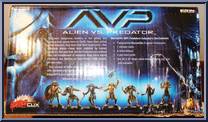 Predators from Horrorclix - Alien vs. Predator manufactured by WizKids [Back]