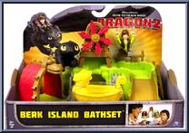 Berk Island Bathset from How to Train Your Dragon 2 - Bath Toys manufactured by Spinmaster [Front]