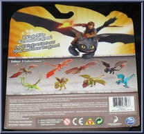 Hiccup vs Drago from How to Train Your Dragon 2 - Mini Figures manufactured by Spinmaster [Back]