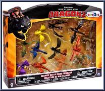 Ultimate Battle Figure Collection from How to Train Your Dragon 2 - Sets manufactured by Spinmaster [Front]