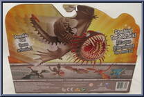 Whispering Death (Gnashing Teeth Attack) from How to Train Your Dragon 2 - Power Dragons manufactured by Spinmaster [Back]
