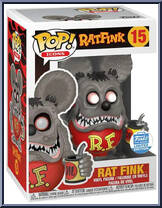 Rat Fink (Gray) from Icons - Pop! Vinyl Figures manufactured by Funko [Front]