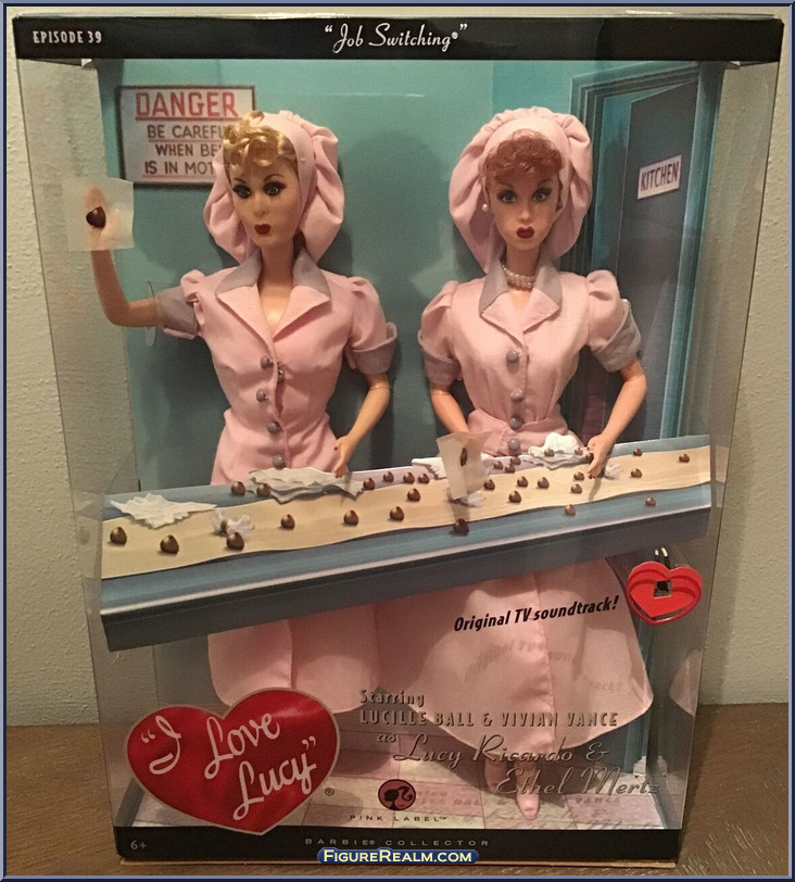 Episode 39 Job Switching Lucy And Ethel I Love Lucy Dolls Mattel Action Figure