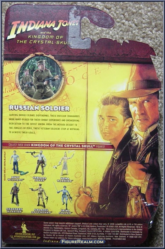 Russian Soldier - Indiana Jones - Kingdom of the Crystal Skull - Basic  Series - Hasbro Action Figure