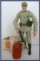 German Soldier from Indiana Jones - Raiders of the Lost Ark - Basic Series manufactured by Hasbro [Loose]