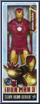 Iron Man (Classic) from Iron Man 3 - Movie - Titan Hero Series manufactured by Hasbro [Front]