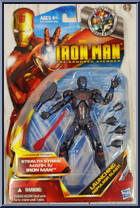 Iron Man (Mark IV) (Stealth Strike Armor) from Iron Man - Armored Avenger - Legends Series manufactured by Hasbro [Front]