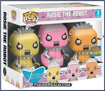 Funko Pop Rosie the Robot 3 pack SDCC 2017 exclusive limited hotsell edition of 2000