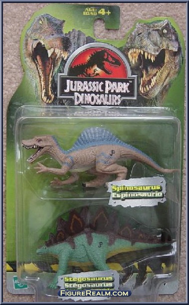 Spinosaurus / Stegosaurus - Jurassic Park Dinosaurs (2004) - Dinosaur ...