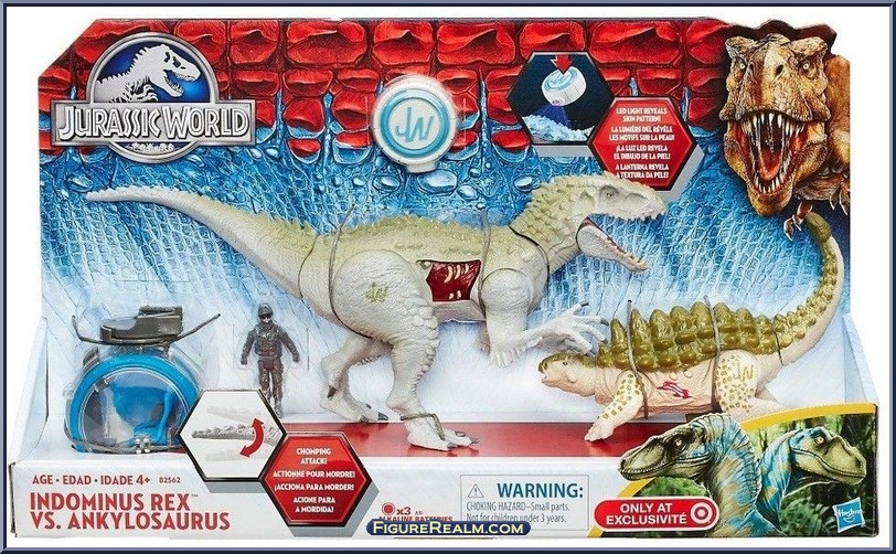 Indominus Rex vs Ankylosaurus - Jurassic World - Classic - Hasbro ...