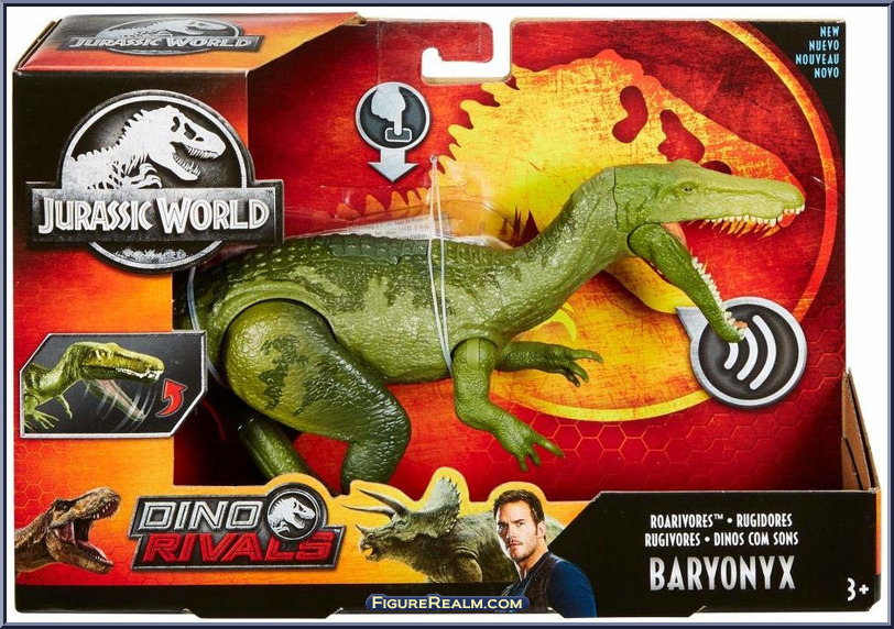 Baryonyx - Jurassic World - Dino Rivals - Roarivores - Mattel Action Figure