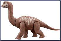 Brachiosaurus (Brown) from Jurassic World - Dino Tracker - Danger Pack manufactured by Mattel [Loose]