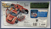 Rocket Shot Sports Car from Key Force - Basic Series manufactured by Mattel [Back]