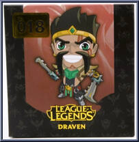 Draven from League of Legends - Series 1 manufactured by Riot Games [Front]