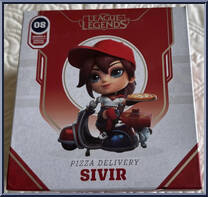 Sivir (Pizza Delivery) from League of Legends - Series 3 manufactured by Riot Games [Front]