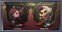 Xayah / Rakan from League of Legends - Series 3 manufactured by Riot Games [Front]