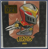 Zed from League of Legends - Series 1 manufactured by Riot Games [Front]