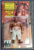 Abdullah the Butcher from Legends of Professional Wrestling - Series  2 manufactured by Figures Toy Company [Front]