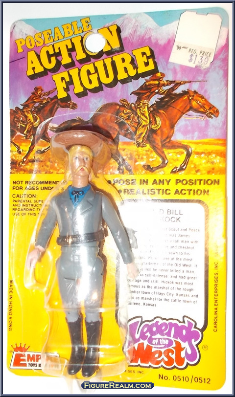 Wild Bill Hickok - Legends of the West - Basic Series - Empire Toys ...